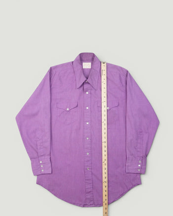 Vintage Wrangler Permanent Press Pearl Snap Shirt