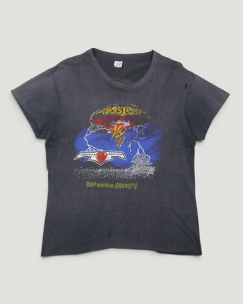 1979 Thrashed Boston Sammy Hagar Rock T-Shirt