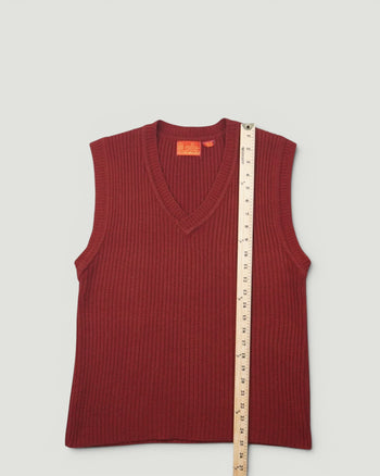 Vintage Sears Kings Road Ribbed Sweater Vest