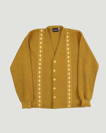 1960's Campus Made in USA Argyle Cardigan Sweater