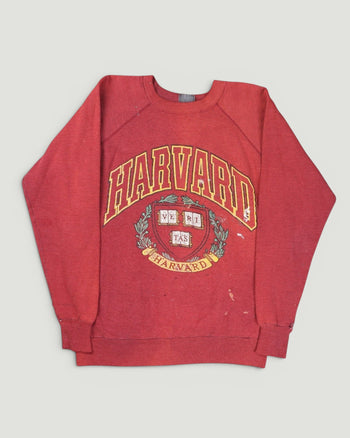 Vintage Harvard Thrashed Crewneck Sweatshirt
