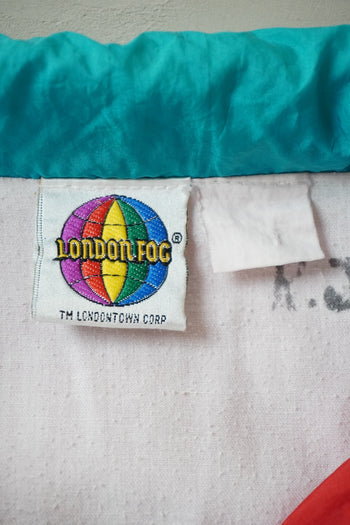 London Fog Colorblock Nylon Track Jacket