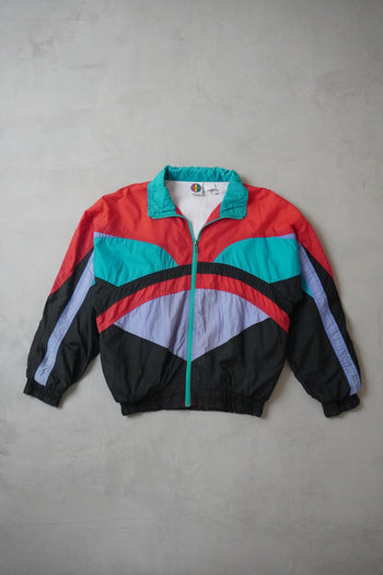 London Fog Colorblock Nylon Track Jacket