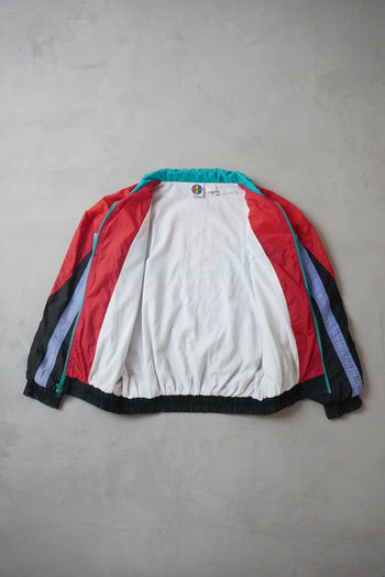 London Fog Colorblock Nylon Track Jacket