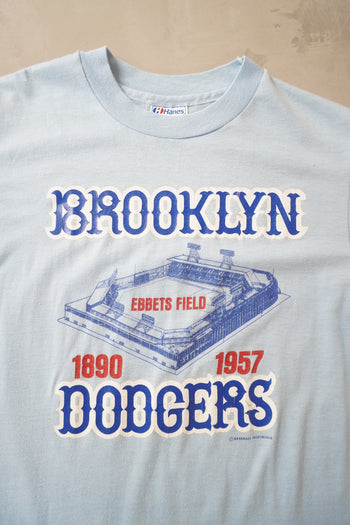 Brooklyn Dodgers Ebbets Field Light Blue T-Shirt