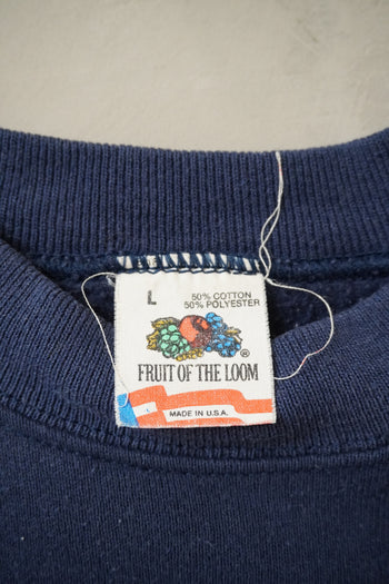 Syracuse Orangemen Navy Crewneck Sweatshirt