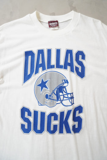 Dallas Sucks Cowboys Helmet Graphic T-Shirt
