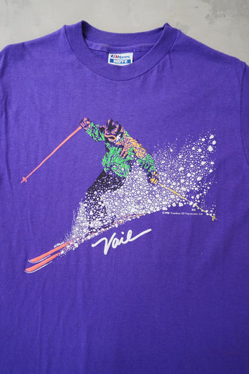 Vail Colorado Skier Skiing Graphic T-Shirt