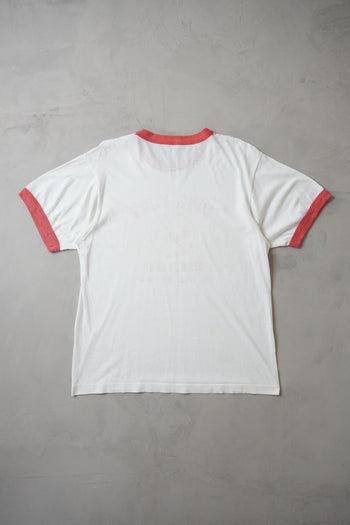 Ming Yuan Summer Camp Red and White Ringer T-Shirt