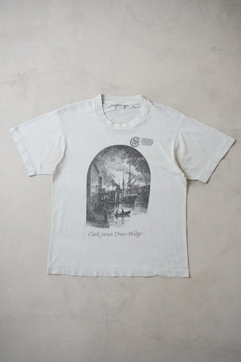 Chicago Maritime Society Thin Thrashed Graphic T-Shirt
