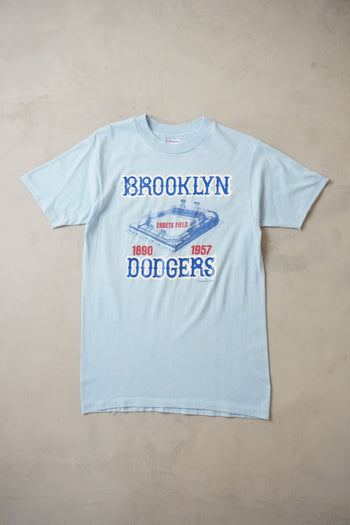 Brooklyn Dodgers Ebbets Field Light Blue T-Shirt