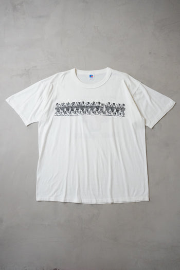 Give Blood Play Rugby White Graphic T-Shirt