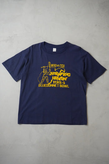 Western Virginia WVU vs. TCU Bluebonnet Bowl 1984 T-Shirt