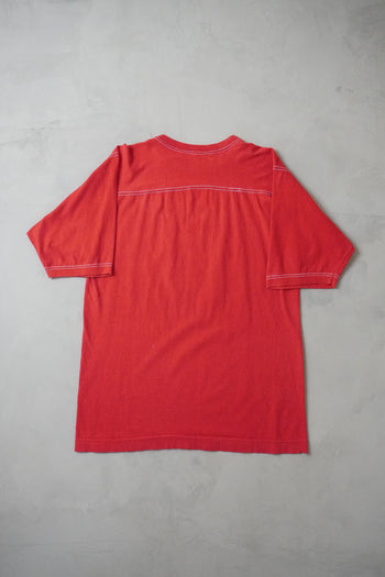 College of Emporia Red Football T-Shirt