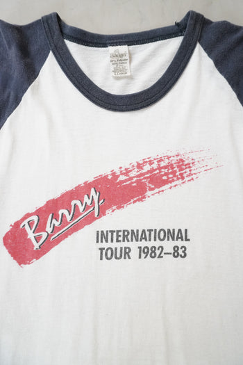 Barry Manilow International Tour Raglan T-Shirt