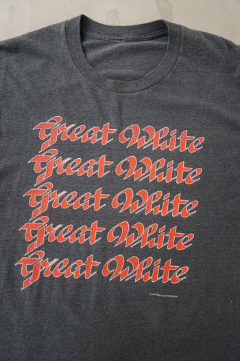 Great White Double-Sided Band T-Shirt