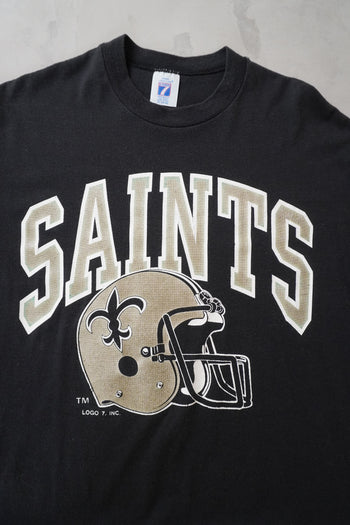 New Orleans Saints Football Logo 7 Helmet T-Shirt