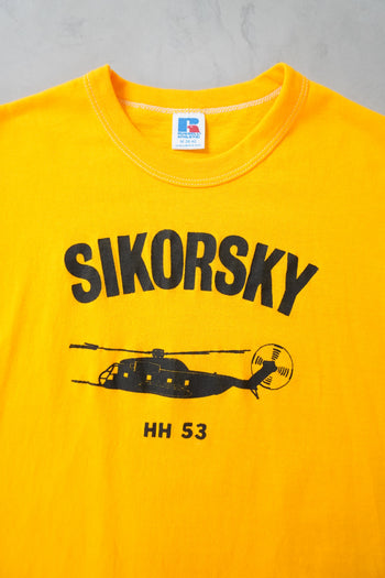 Sikorsky HH-53 Helicopter Yellow T-Shirt