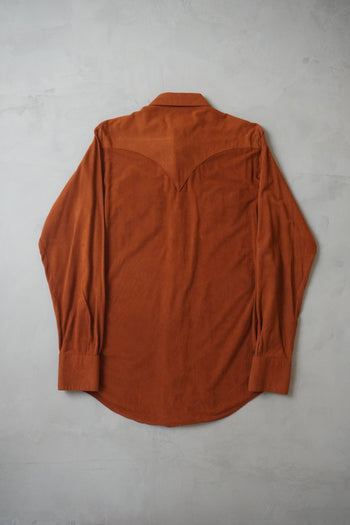 Rockmount Ranch Wear Rust Pearl Snap Western Shirt
