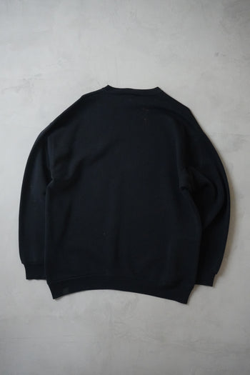 Los Angeles Raiders Black Graphic Crewneck Sweatshirt
