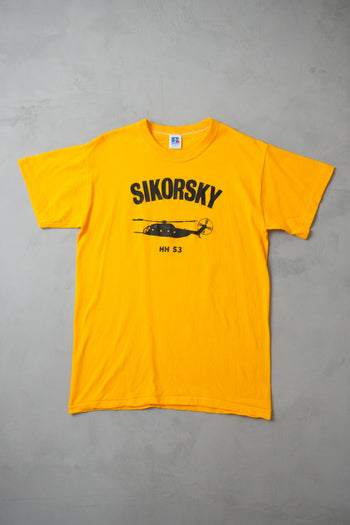Sikorsky HH-53 Helicopter Yellow T-Shirt