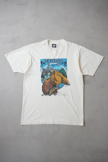 Montana Grizzly Bear Graphic T-Shirt