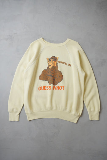 Alf Guess Who? Graphic Crewneck Sweatshirt
