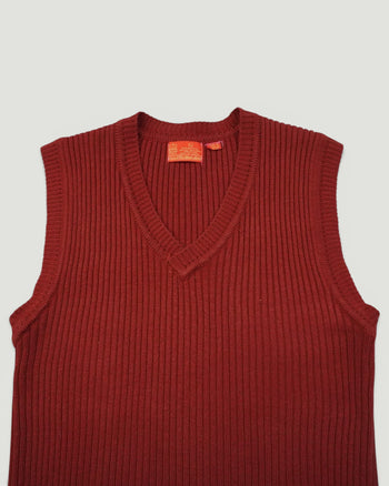 Vintage Sears Kings Road Ribbed Sweater Vest