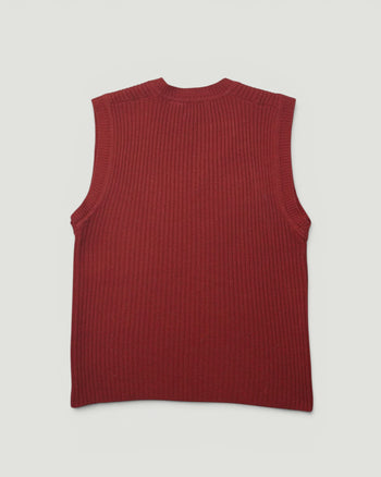 Vintage Sears Kings Road Ribbed Sweater Vest