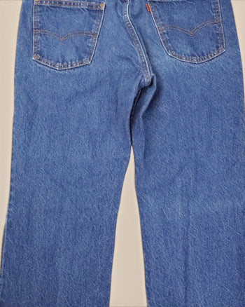 Vintage 80s Levi's 517 Orange Tab Jeans