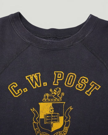 Vintage C.W. Post College Raglan Sweatshirt