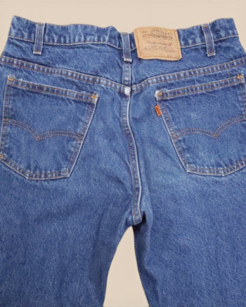 Vintage 80s Levi's 517 Orange Tab Jeans