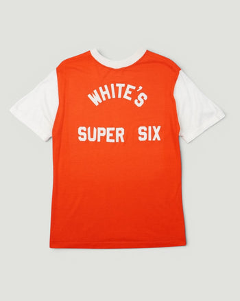 Color Block White's Super Six T-Shirt