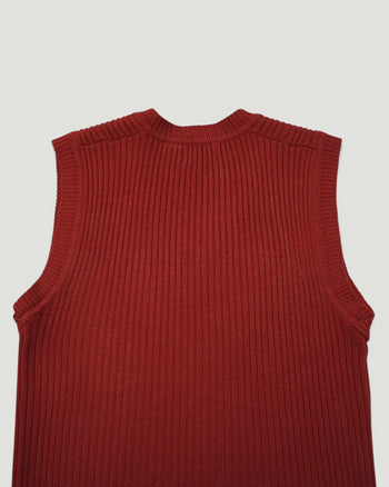 Vintage Sears Kings Road Ribbed Sweater Vest