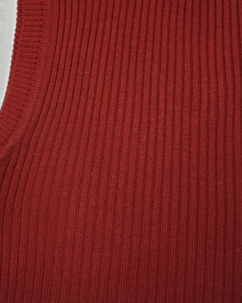 Vintage Sears Kings Road Ribbed Sweater Vest