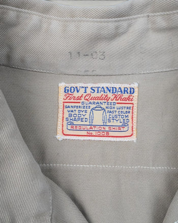 Government Standard Military Officers Shirt